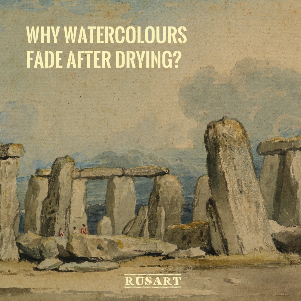Why watercolours fade
